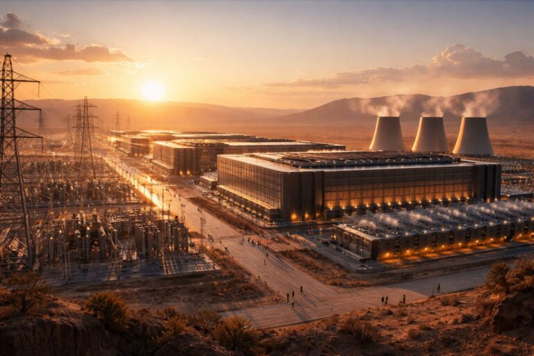 AI infrastruttura: campus energetico e data center del futuro al tramonto
