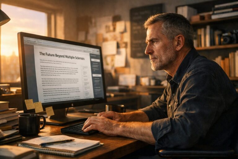 Everen scrive sul blog nonostante la sclerosi multipla