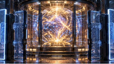 Gemini 4 Argon rappresentato come intelligenza artificiale frontier protetta da livelli di sicurezza