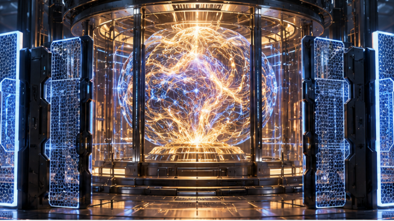 Gemini 4 Argon rappresentato come intelligenza artificiale frontier protetta da livelli di sicurezza