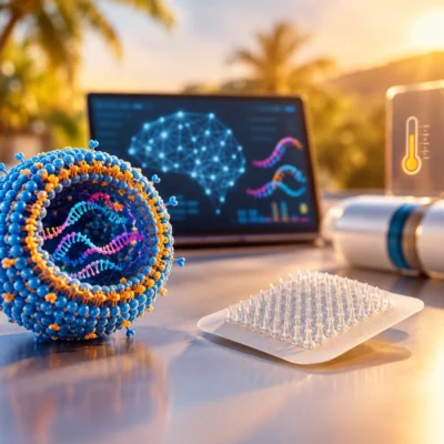 Vaccini mRNA termostabili progettati con AI AGENT e nanoparticelle lipidiche